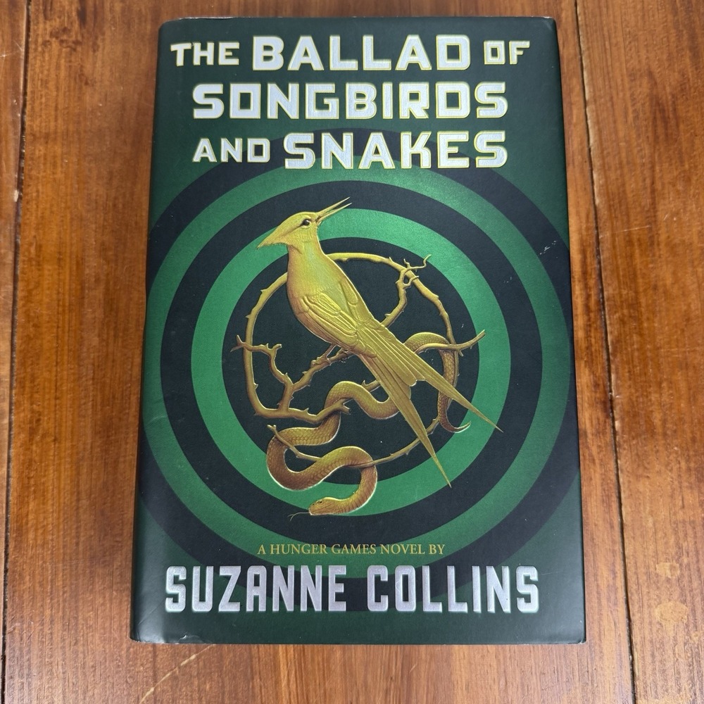 Suzanne Collins The Ballad of Songbirds and Snakes Hardcover English Dust Jacket